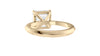 Asscher Cut Diamond Engagement Ring