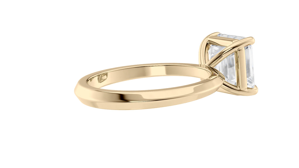 Asscher Cut Diamond Engagement Ring