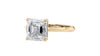 Asscher Cut Diamond Engagement Ring