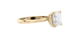 Asscher Cut Diamond Engagement Ring