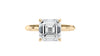 Asscher Cut Diamond Engagement Ring
