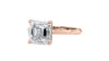Asscher Cut Diamond Engagement Ring
