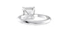 Asscher Cut Diamond Engagement Ring