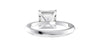 Asscher Cut Diamond Engagement Ring