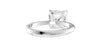 Asscher Cut Diamond Engagement Ring