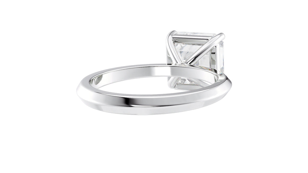 Asscher Cut Diamond Engagement Ring