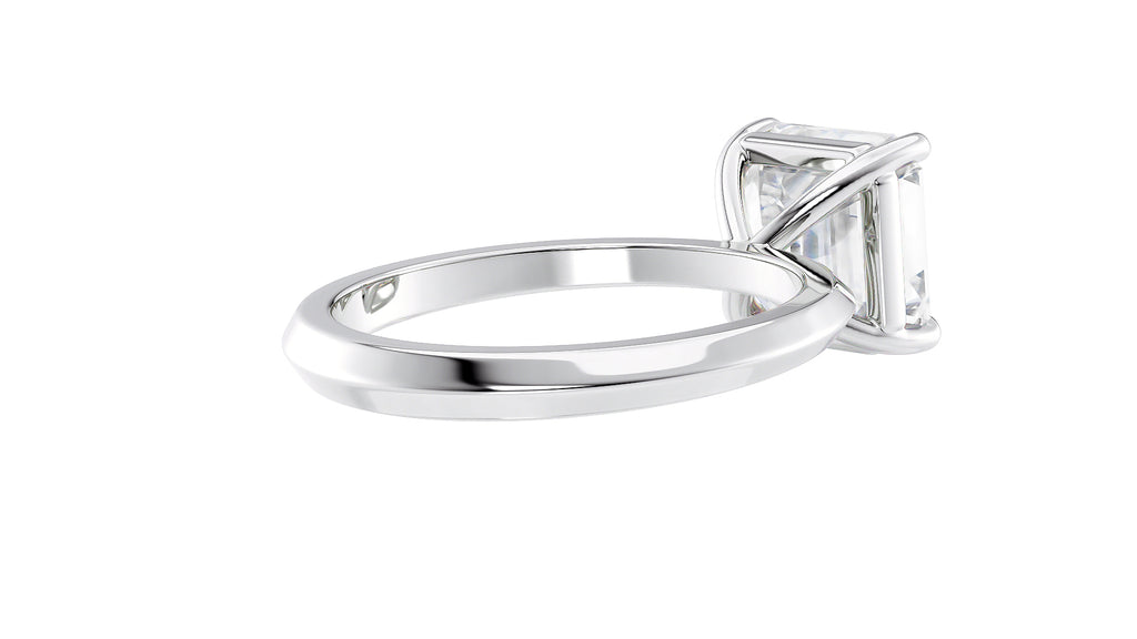 Asscher Cut Diamond Engagement Ring