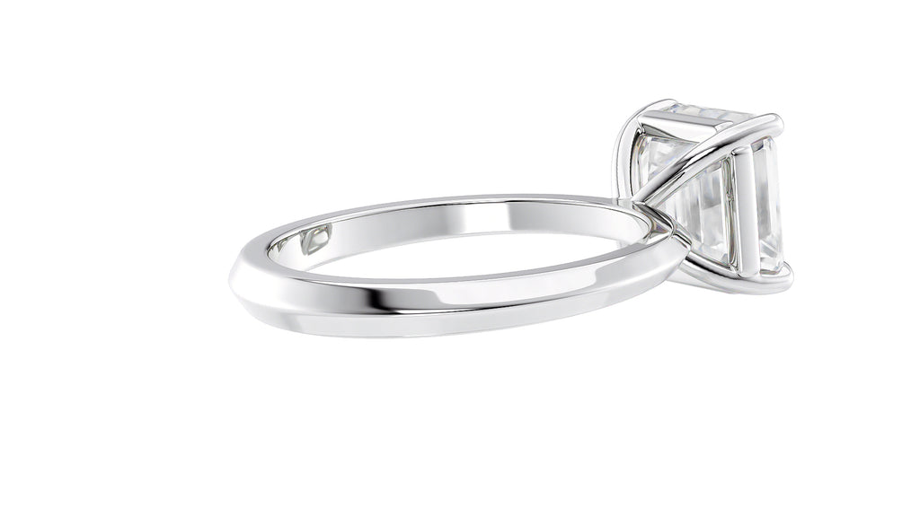 Asscher Cut Diamond Engagement Ring