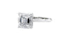 Asscher Cut Diamond Engagement Ring