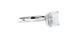 Asscher Cut Diamond Engagement Ring