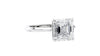 Asscher Cut Diamond Engagement Ring