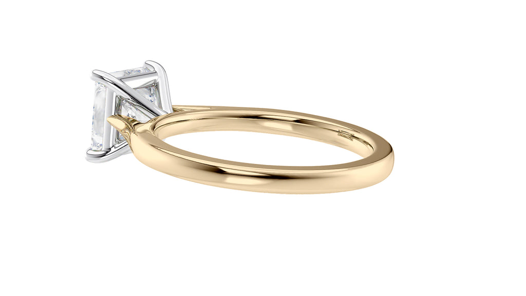Princess Cut Solitaire Diamond Engagement Ring