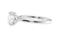 Round Solitaire Diamond Engagement Ring