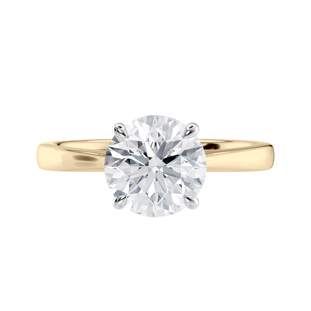 1 carat lab grown diamond ring McGuire Diamonds