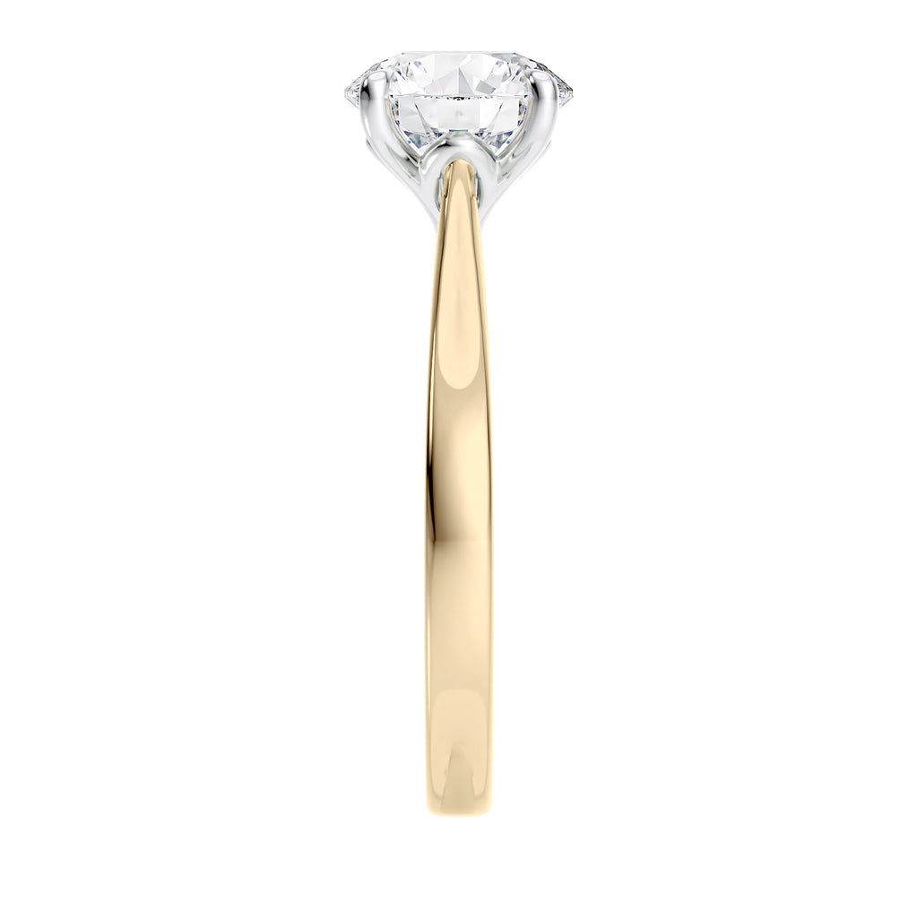 1 carat classic diamond ring