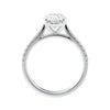 oval cut diamond ring