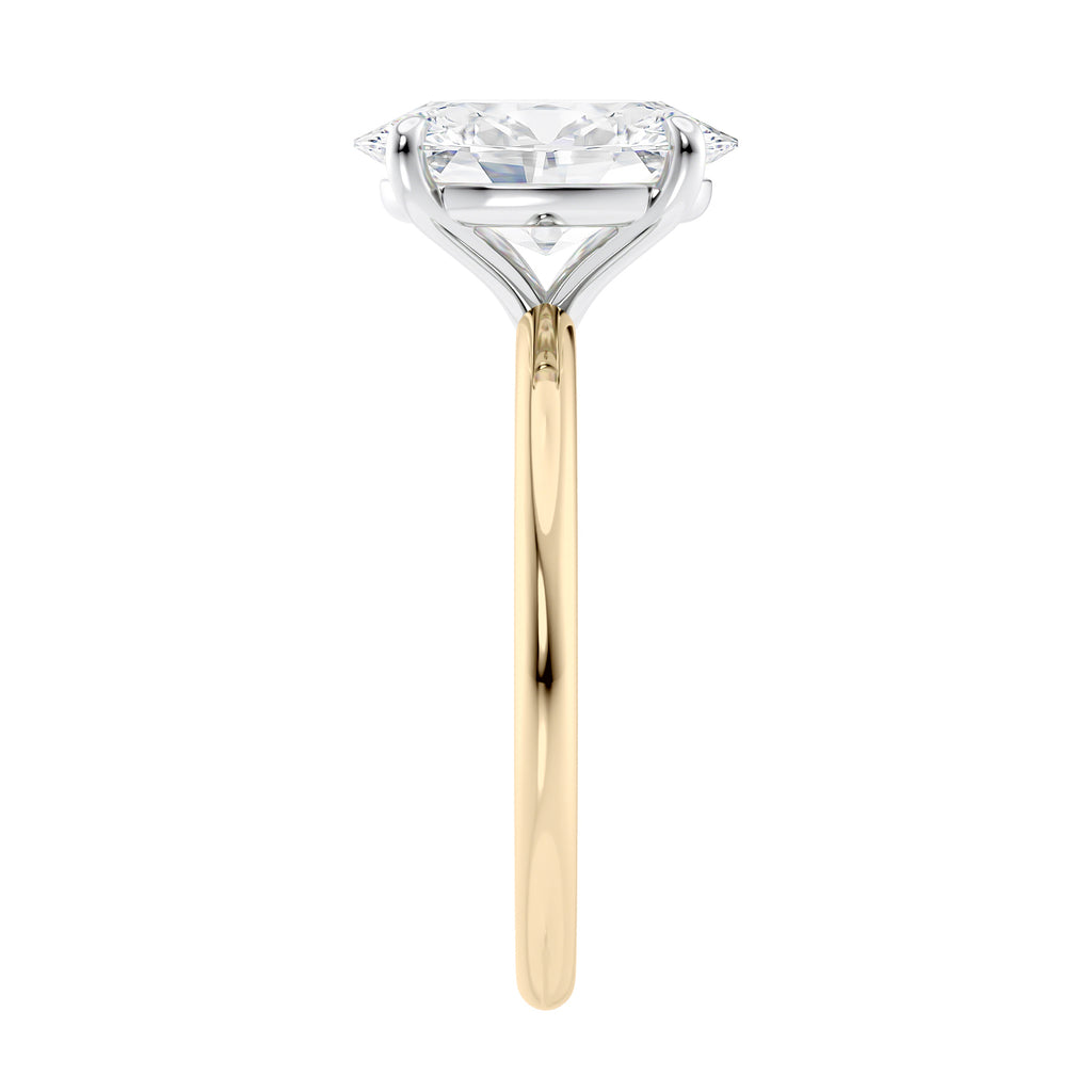 1 carat oval diamond engagement ring