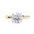 2 carat round diamond ring