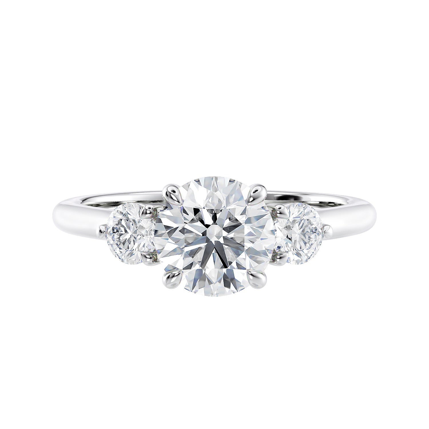 3 stone engagement ring