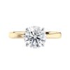 Classic solitaire diamond ring