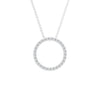 Laboratory Grown Diamond Circle Pendant 