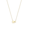 My brightest stars gold star necklace