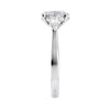 White gold oval and pear cut ring