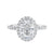 1.50 carat lab grown diamond halo ring