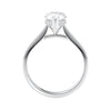 2 carat pear cut diamond engagement ring