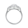 white gold 3 stone engagement ring