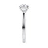 white gold trilogy engagement ring