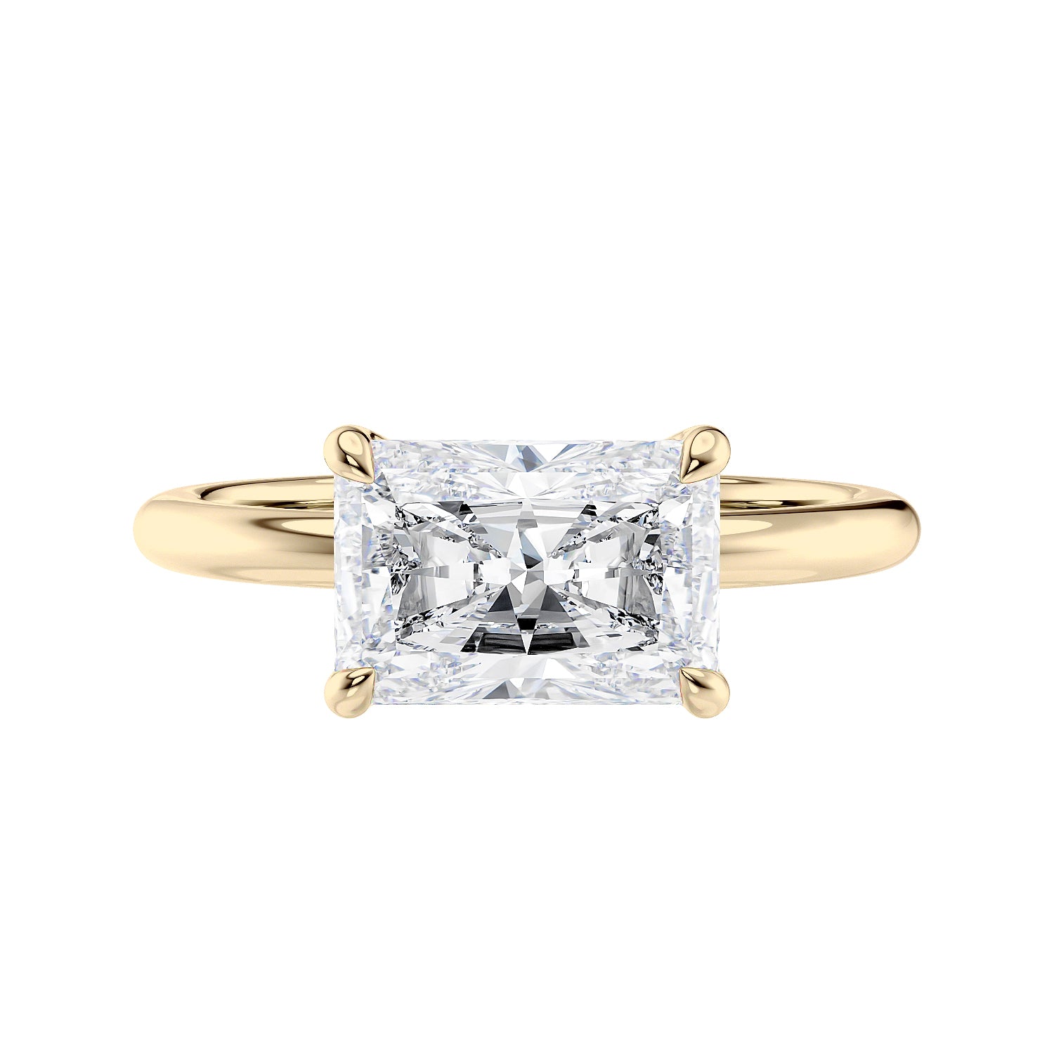 Radiant Cut Diamond Ring Dublin