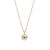 Tsavorite gold necklace green garnet