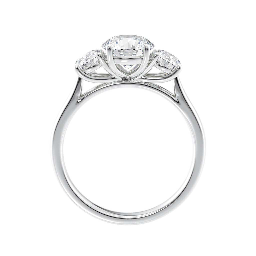 Moissanite 3 stone