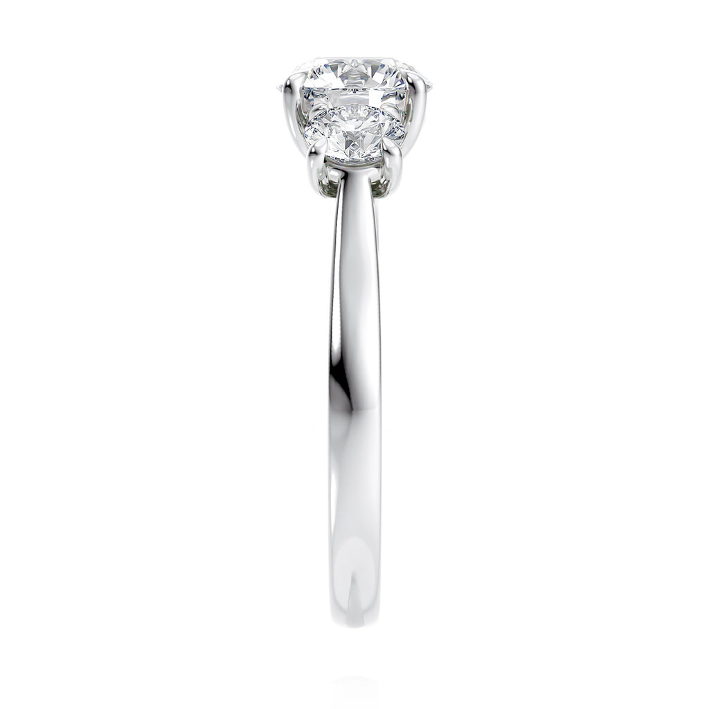 Moissanite 3 stone