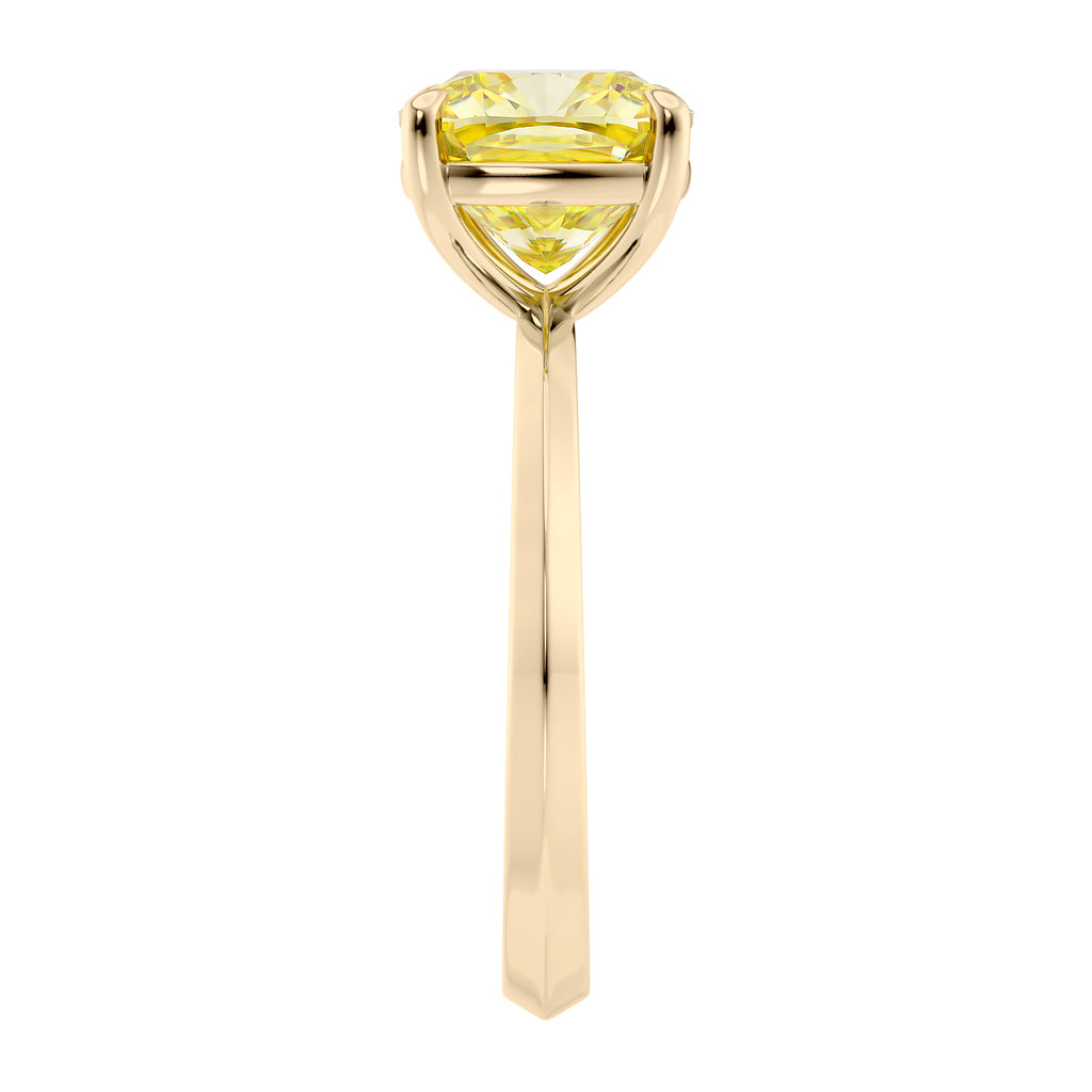 Yellow diamond engagement ring Ireland