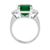 Laboratory Grown Emerald Ring