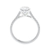 1 carat oval diamond engagement ring