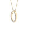 Gold diamond pendant Ireland