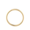 Slim gold wedding ring