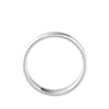 White gold mens wedding band